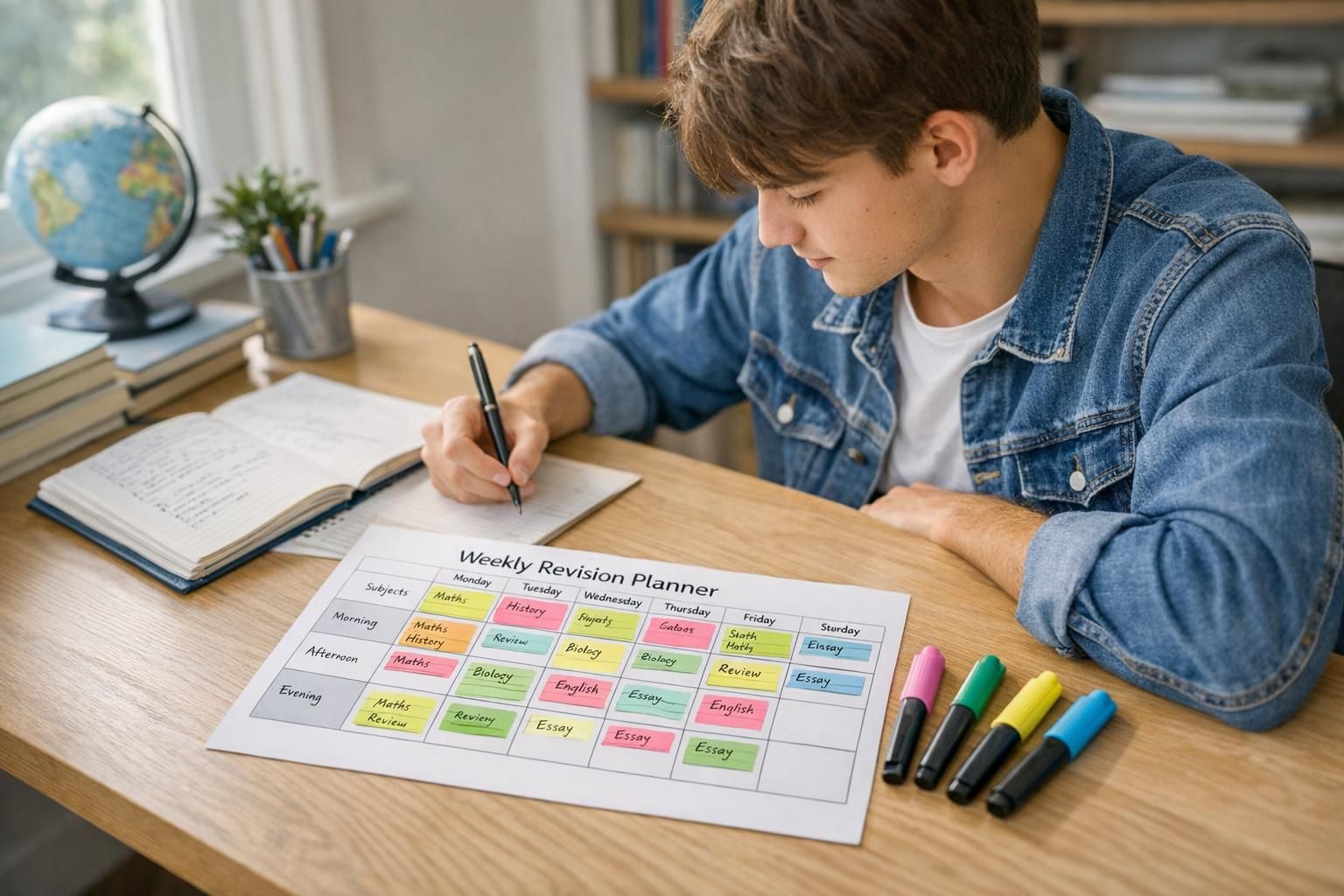 Planning de révision : méthode simple pour organiser ses révisions efficacement