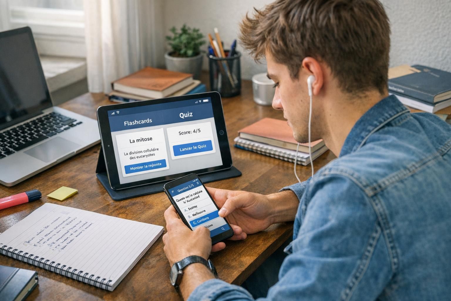 Les meilleures applications pour réviser efficacement en 2026