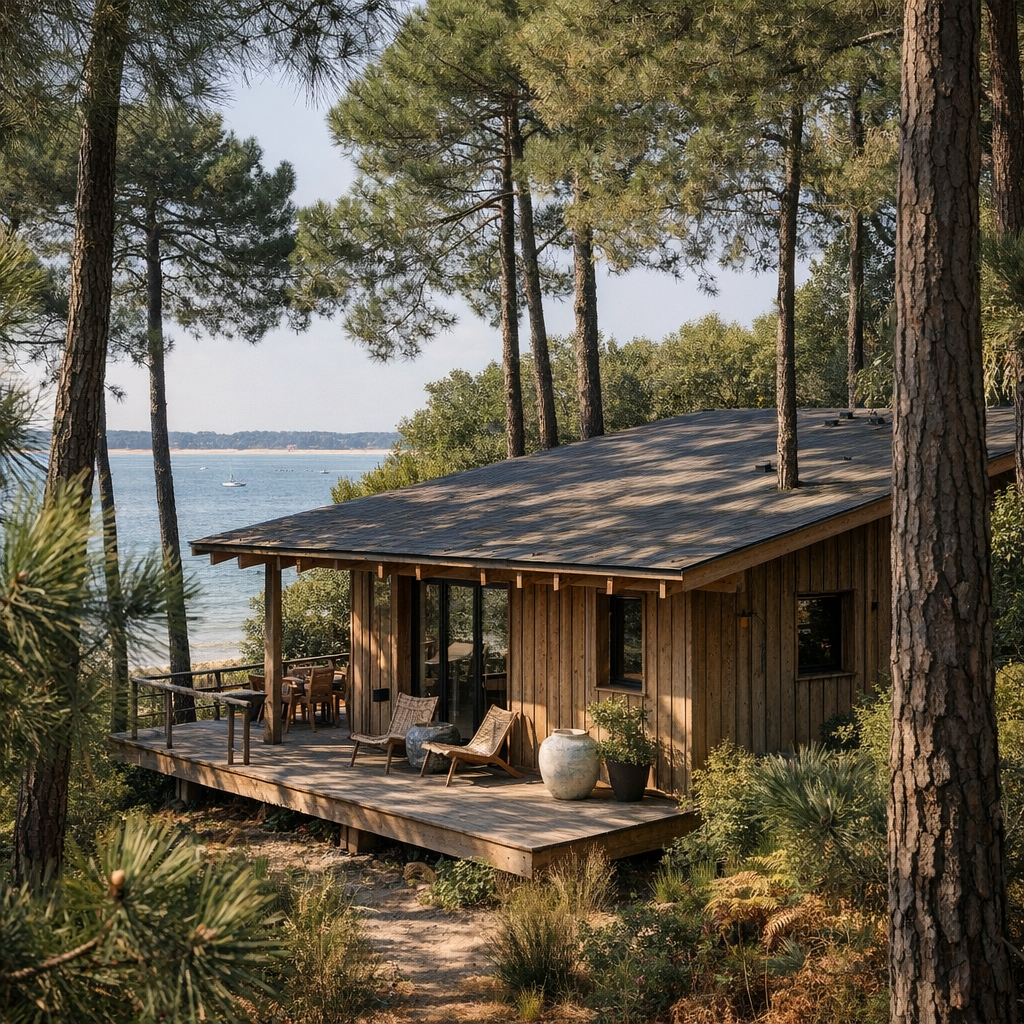 La maison de Guillaume Canet au Cap Ferret intrigue à L’Herbe