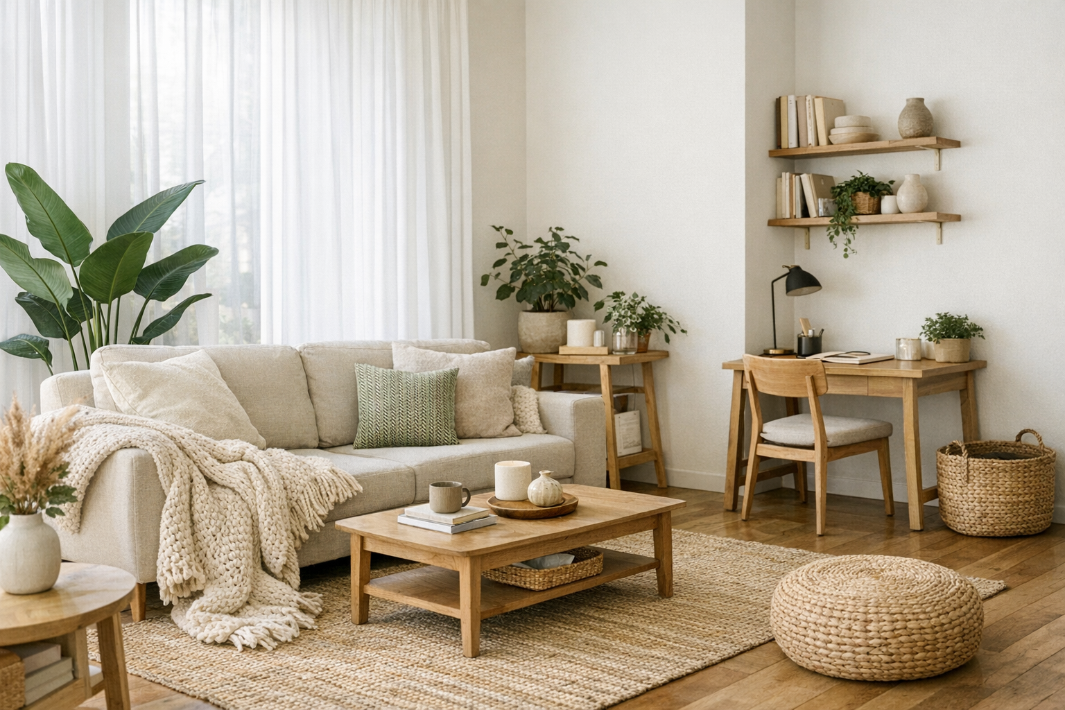 Maison sereine: habitudes simples pour mieux vivre chez soi