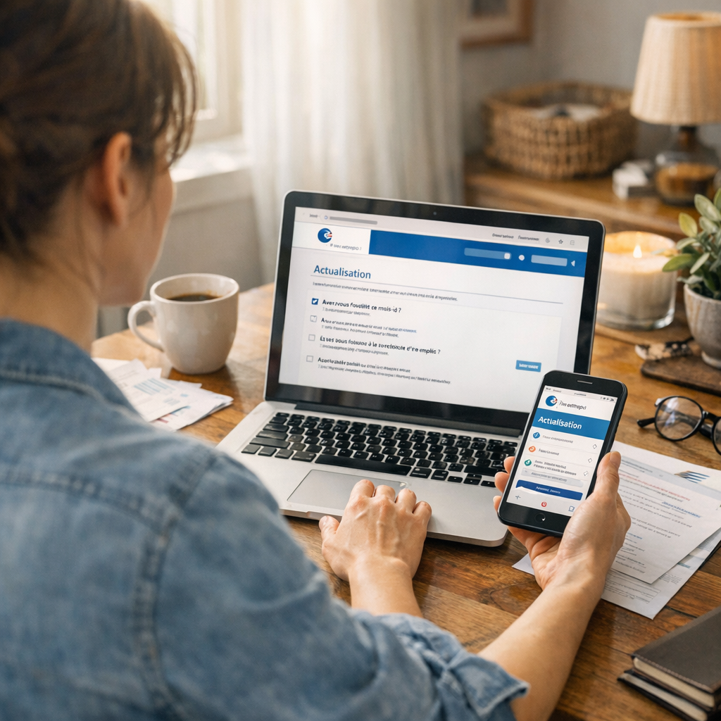 Actualiser sa situation&nbsp;: comment faire depuis l’espace personnel&nbsp;?