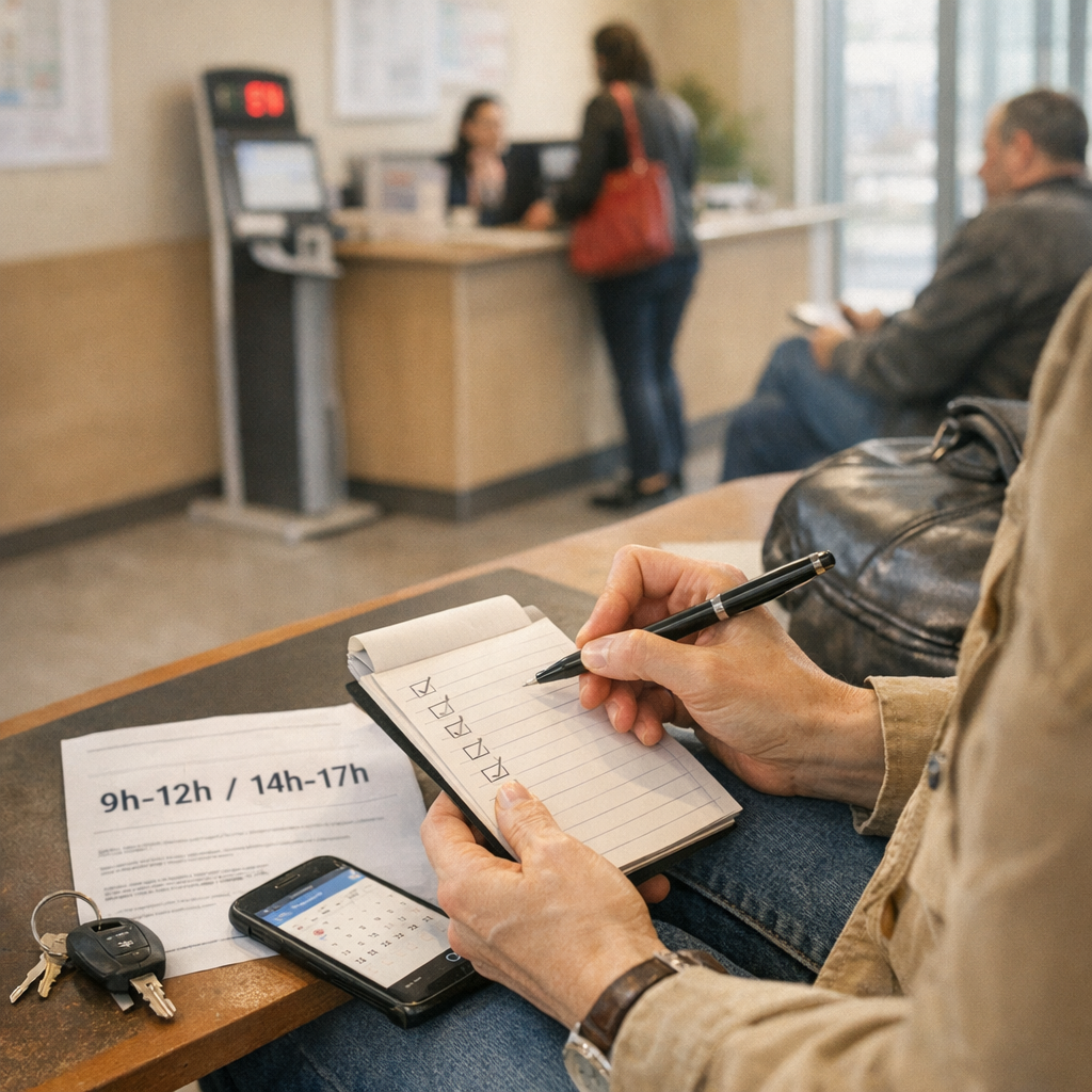 Préparer sa visite : la checklist utile pour éviter un aller-retour inutile