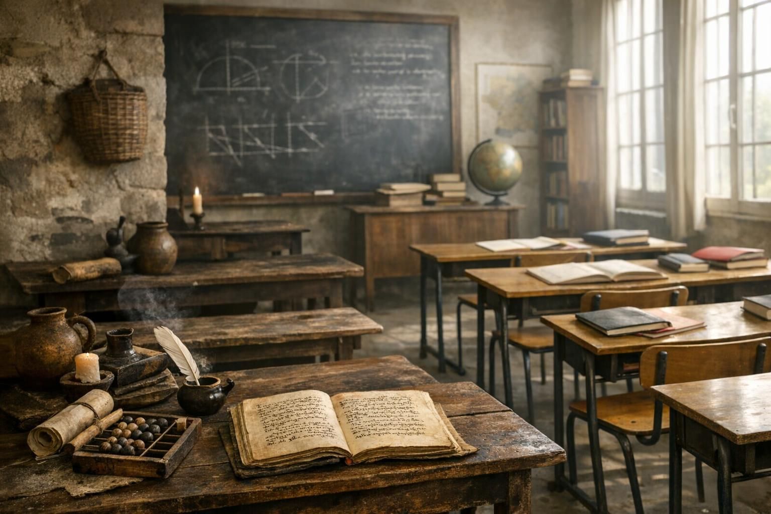 Qui a inventé l’école ? Charlemagne, Jules Ferry ou avant ?