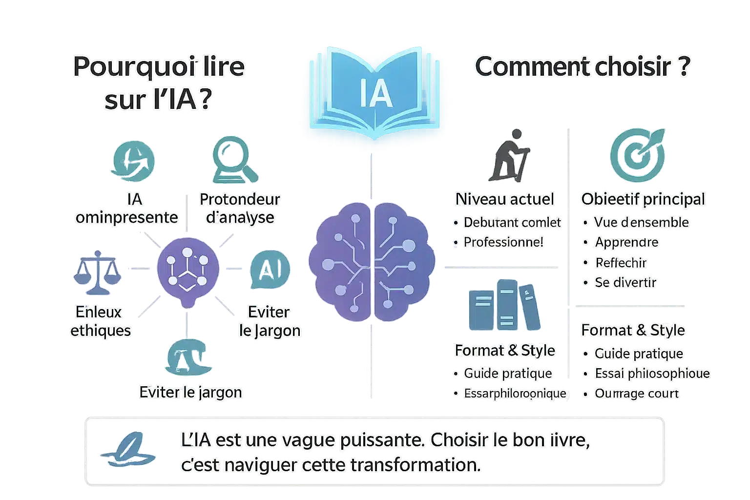 Guide pour choisir le bon livre sur l'intelligence artificielle
